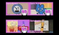 BFB Auditions Has Sparta Remix Quadparison