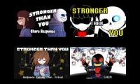 A normal stronger than you mashup. Chara, Sans, Frisk and.. Error!Sans?