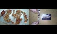 AMAZING Shredding a photo Amazing Fire Domino