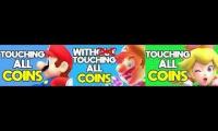 New Super Mario Bros DS WII SWITCH While Touching Every Coin
