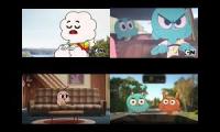 Gumball Sparta Remix Quadparison