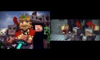 fallen kingdom original vs minecraft sounds