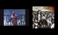 mashup disturbed goes with wwe
