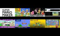 8 Super Mario Maker themes are in the same tempo