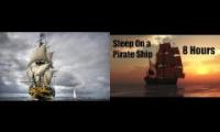Sea shanties with ship sounds and waves