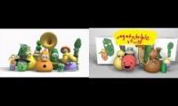 VeggieTales Theme Song V.S VeggieTales Homemade Theme Song Without Loud Music