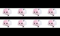 haunted astolfo bean plushie
