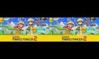 Thumbnail of SMM2 Airship theme mashup (SMB)