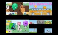 BFDI/BFB Has Sparta Remix Quadparison