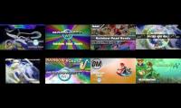 Mario Kart Wii - Rainbow Road: Mega Mashup Without official songs
