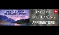 Deep relaxation mixed with prosperity affirmation