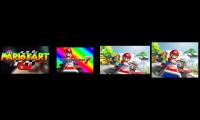 Mario Kart 7 - Rainbow Road theme: Mega Mashup Without Official Versions