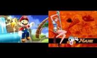 mario galaxy one piece mashup