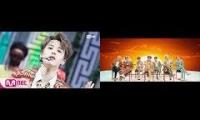 Idol stage mix  BTS (RM, jin, suga, jhope, jimin, v, jungkook)