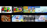 Super Mario 3D Land - Snow Mountain theme: Mega Mashup