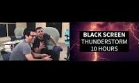 Thumbnail of Tai Lopez Vs Gary Vaynerchuk Vs Black Screen Thunderstorm