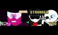 Stronger than you undertale steven universe mashup