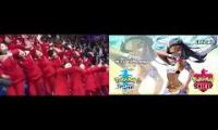 Happy Gym Battle Pokemon