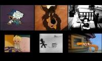 All 6 cartoons Played At Once
