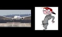 AIRPLANES SLIPPING (CRAZY STUFF! OMG)