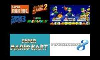 All Super Mario Games Starman Themes Played At Once