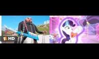 Despicable Me 3 Gru Music VS MLP A True True Friend Song