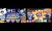 cartoon network ultimate table tennis theme comparison