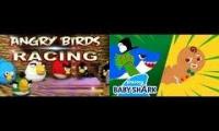 angry birds vs pinkfong racing