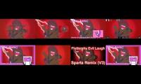 fluttershy evil laugh sparta remix eightparison