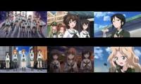 Girls Und Panzer Abridged ep 1-6