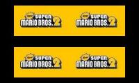 New Super Mario bros 2 Overworld Theme Quadparison