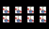mr krabs walking x 8