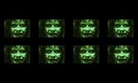 the exorcist jumpscare 8 videos at once
