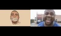 Black man angry at KFC