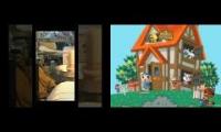 Dog in Box + Animal Crossing