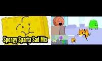 (BFB 12) - Spongy & Firey Jr. Has A Sparta Sad Remix Duoparison