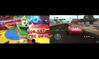 gummy bear song goal and disney pixar cars (part 4)