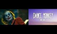 dance monkey clown dance today