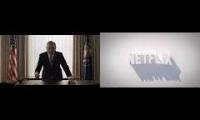 Netflix sound of intro and house of cards knock