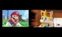 The Ohana king 1½ Part 9: Mario Meet Luigi vs The Cartoon King 1½ Part 8: Sonic Meet Tails