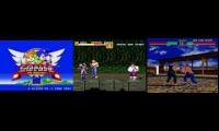 Team Sega - Sonic, Streets of Rage and Virtua Fighter
