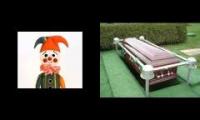 circus clown funeral