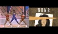 80s aerobics Numb linkin park