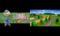 N64 3 Raceways & Wario Stadium Mashup: SSBB + Isana