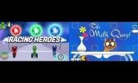 PJ Masks Racing Heroes vs the Milk Quest