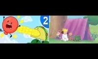 Object Shows: BFDI & II vs Little Princess Episode 19