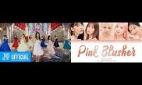 pink blusher x what is love