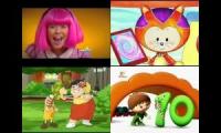Lazytown dougie in disguise el chavo animado and charlie and the numbers