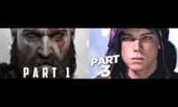God of war and Fallen Order Mashup