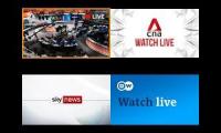 AJ-CNA-Sky-DW News Streams